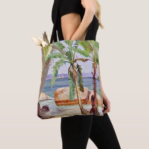 Bananas and Rocks at Paqueta, Brazil, Tote Bag