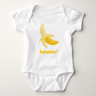 Bananas - crawler baby t-shirt baby bodysuit