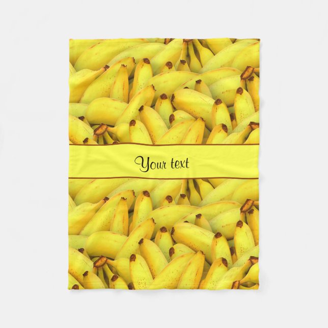 Bananas Fleece Blanket (Front)