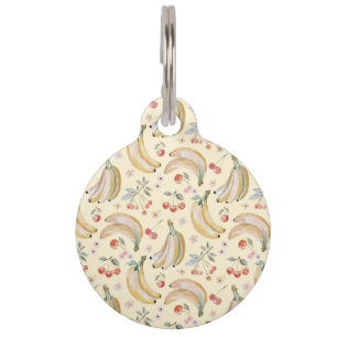 Bananas for Cherries Pet Tag