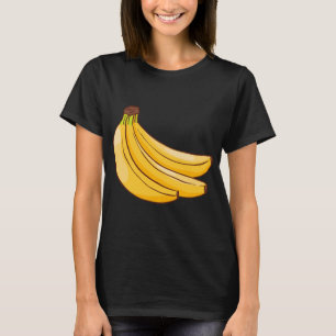 Bananas Fruit Food Vegan Vegetarian T-Shirt