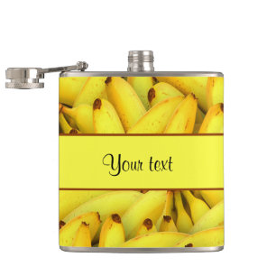 Bananas Hip Flask