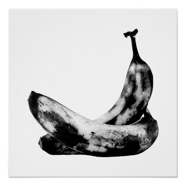 Bananas In Love Beautiful Unique Cool Fun Poster (Front)