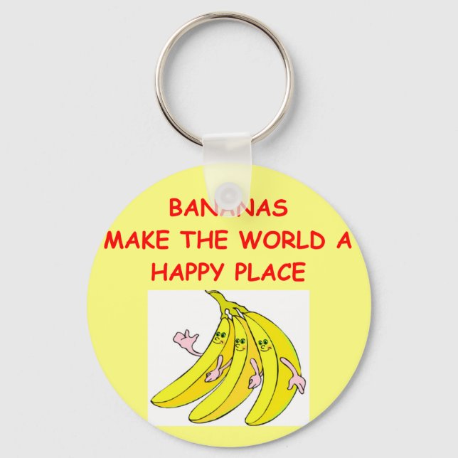 bananas key ring (Front)