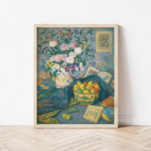 Bananas, Lemons and Books Juan de Echevarría Poster