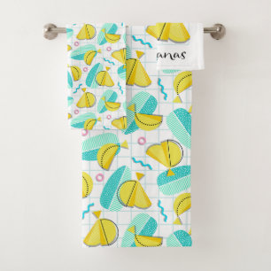 Bananas Memphis Bath Towel Set