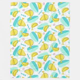 Bananas Memphis Fleece Blanket