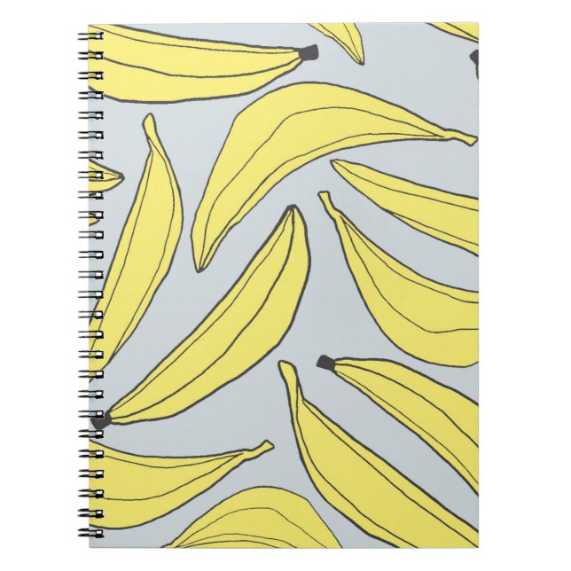 Bananas Notebook in Yellow (Front)