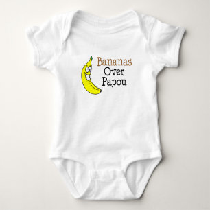 Bananas Over Papou Baby Bodysuit
