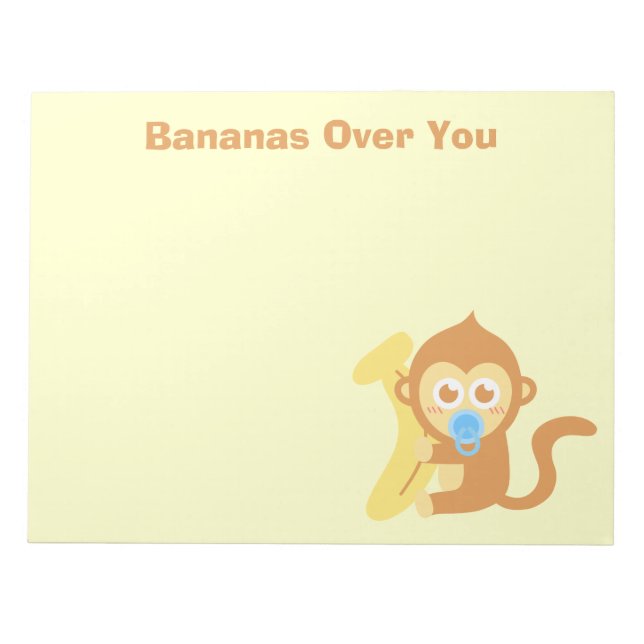 Bananas over you notepad (Front)
