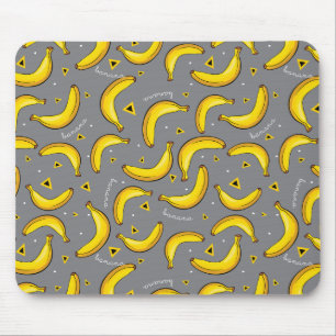 Bananas Pop Art Print Mousepad