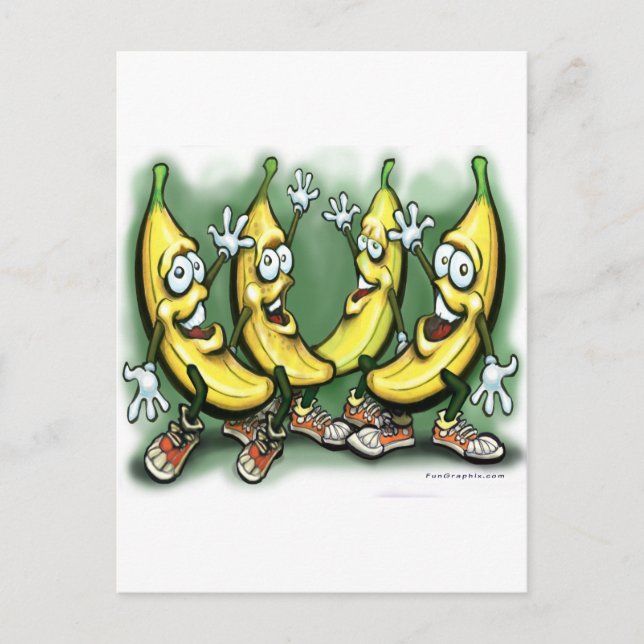 Bananas Postcard (Front)