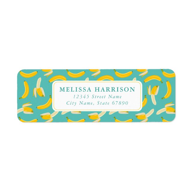 Bananas Return Address Labels (Front)