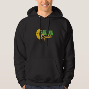 Bananas Squad Dabbing Fruit Vegan Funny Vegetarian Hoodie