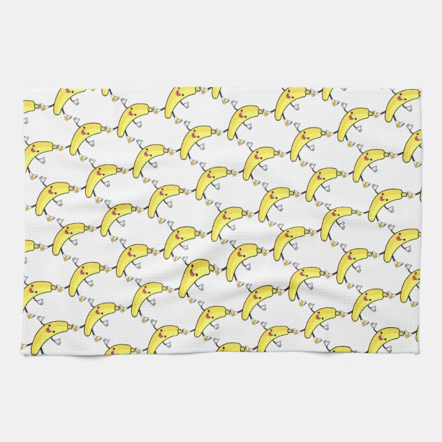 Bananas Tea Towel (Horizontal)