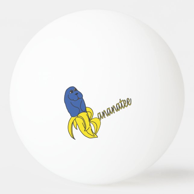 Bananatee Lucky Ping Pong Ball (Front)