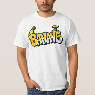 banane, graffiti, fruit, street art, urban T-Shirt