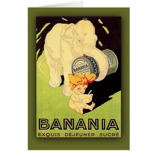 Banania Exquis Dejeuner Sucre Art Card
