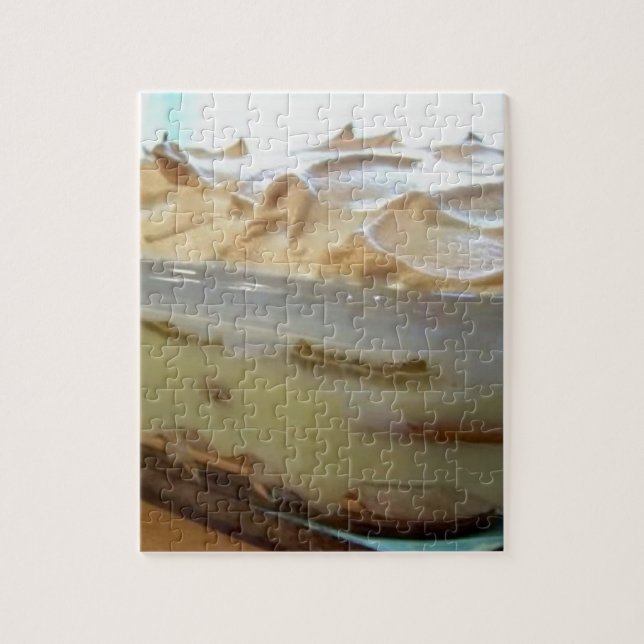 Bananna Pudding Jigsaw Puzzle (Vertical)