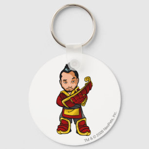 Bancha Ninja Shenkuu Staff Player Key Ring