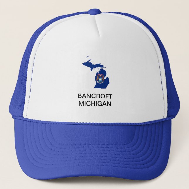 BANCROFT MICHIGAN TRUCKER HAT (Front)