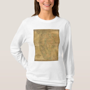 Bancroft's Map Of The Pacific States T-Shirt
