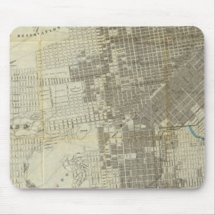 Bancroft's Official San Francisco City Map Mouse Pad