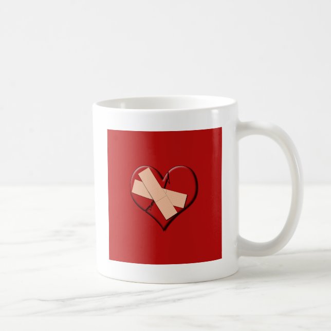 Band Aid Heat Coffee Mug (Right)