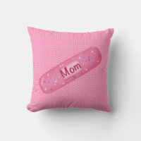Band-aid mom Cojín