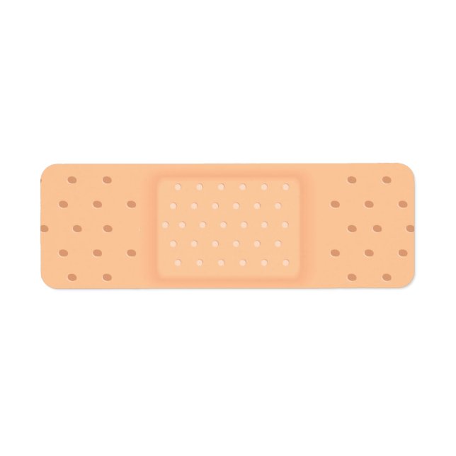 Band-Aid Return Address Label (Front)