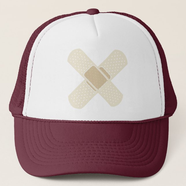 Band Aid Trucker Hat (Front)