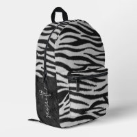 Band And White Realistic Zebra Stripes Animal Fur