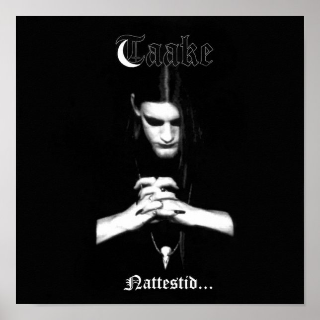 Band Black metal Death heavy thrash Goth Album Poster (Front)