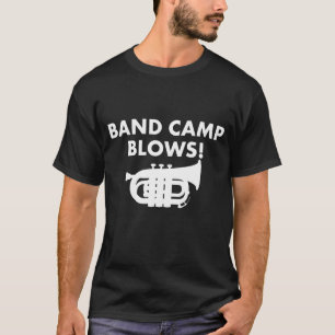 Band Camp Blows Funny Tuba Music T-shirt