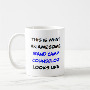 band camp counsellor, awesome coffee mug