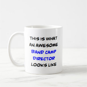 band camp director, awesome coffee mug