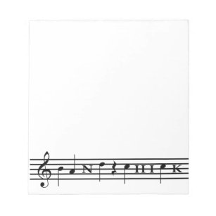 Band Chick Notepad