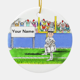 Band, Drum Snare - Male Ceramic Tree Decoration