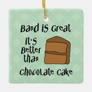 Band Is Great Ceramic Ornament