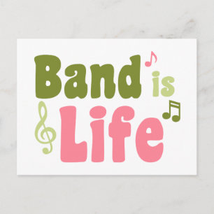 Band is Life Postcard