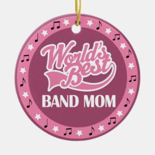Band Mum Gift For Her Ceramic Tree Decoration