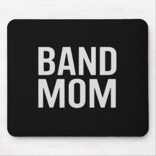 Band Mum High School Marching Band Cute Funny Mouse Pad