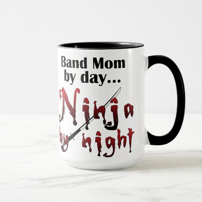 Band Mum Ninja Mug (Right)