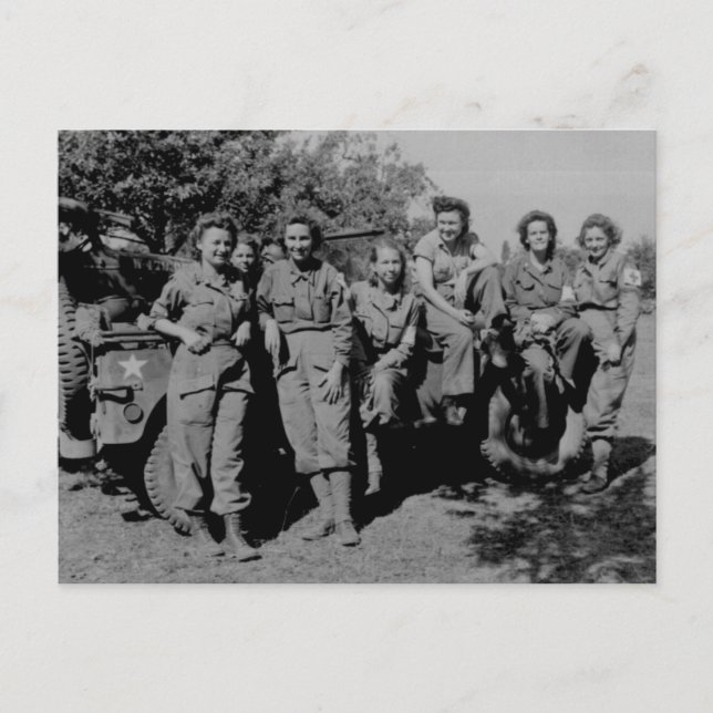 Band Of Sisters - Nurses During WWII Postcard (Front)