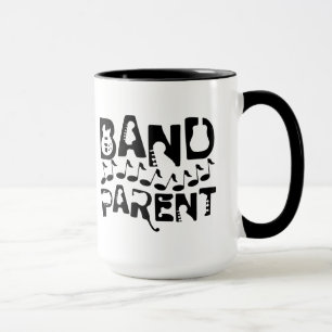 Band Parent Music Notes Mug