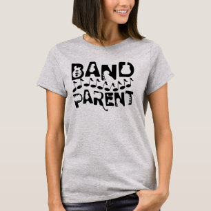 Band Parent Music Notes T-Shirt