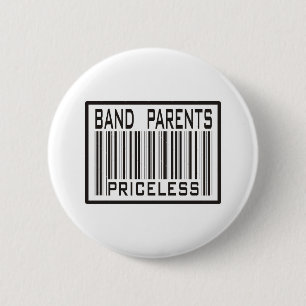 Band Parent Priceless 6 Cm Round Badge