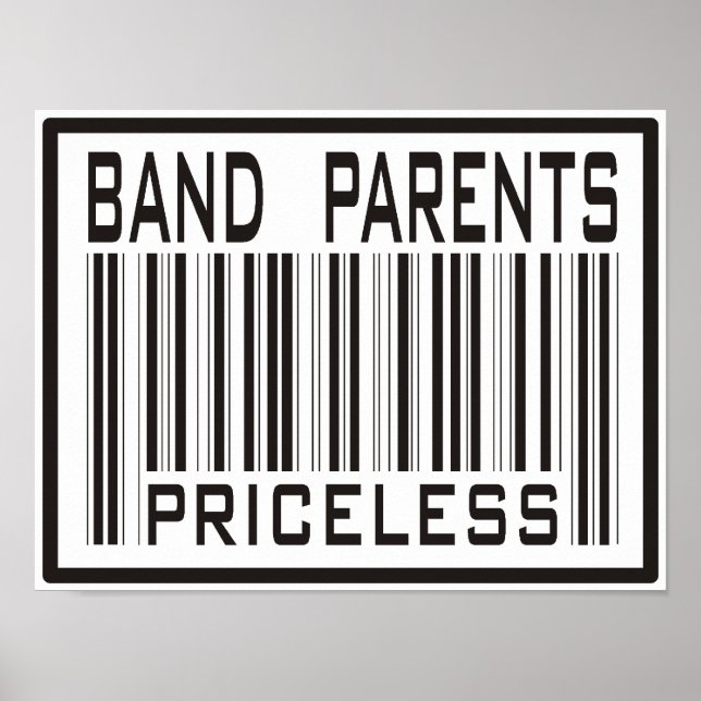 Band Parent Priceless Poster (Front)