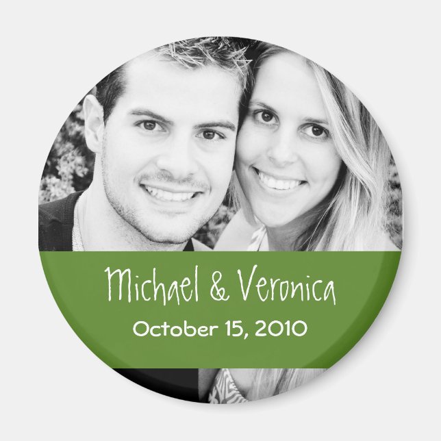 Band Photo Save the Date Magnet (Front)