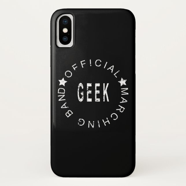 Band Quote Official Marching Band Geek Case-Mate iPhone Case (Back)